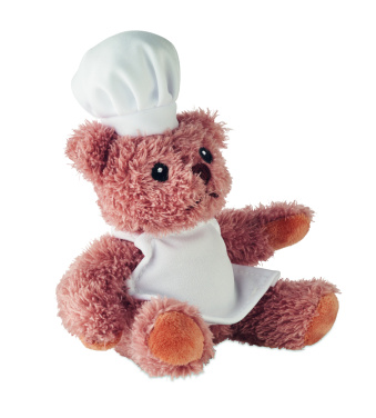 Логотрейд pекламные cувениры картинка: Teddy bear plush chef