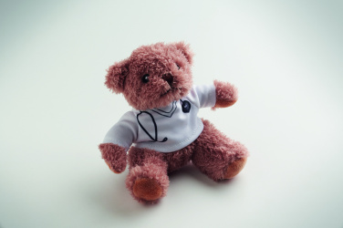 Лого трейд pекламные cувениры фото: Teddy bear plush doctor
