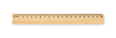 Wooden ruler 20cm