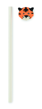 Логотрейд pекламные cувениры картинка: Wooden pencil in animal shape
