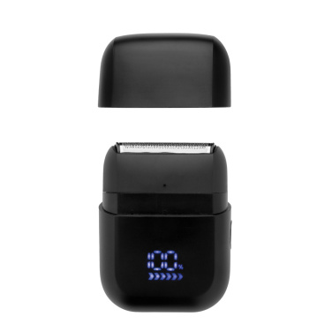 Лого трейд бизнес-подарки фото: Аккумуляторная дорожная бритва TrimBlade, степень защиты IPX7.