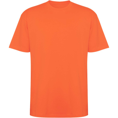 Логотрейд pекламные продукты картинка: Унисекс-футболка Bull свободного кроя из переработанных материалов с коротким рукавом