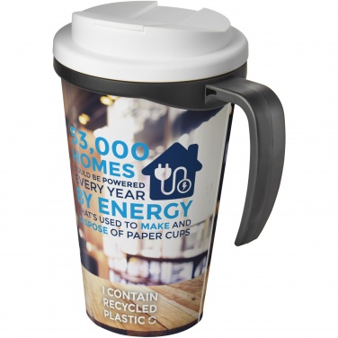 Logotrade reklamprodukter bild: Brite-Americano® Grande 350 ml mugg med spillsäkert lock