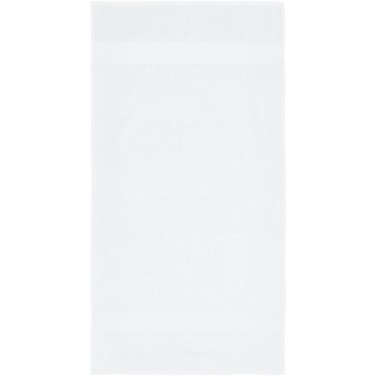Logotrade presentreklam bild: Charlotte handduk av 450 g/m² bomull, 50 x 100 cm