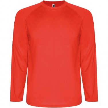 Logotrade profilreklam bild: Montecarlo långärmad sport t-shirt för barn