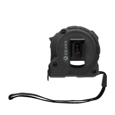 Logotrade kampanjprodukter bild: Gear X 5M måttband med långsam/snabb returfunktion