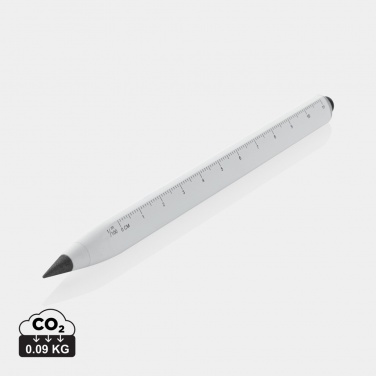 Logotrade kampanjprodukter bild: Eon multifunktionell infinity-penna RCS återvunnen aluminium