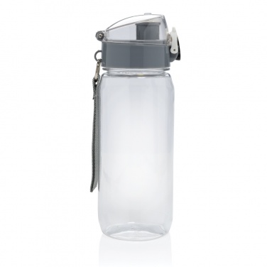 Logotrade kampanjprodukter bild: Yide läckagesäker låsbar flaska 600ml RCS återvunnen PET