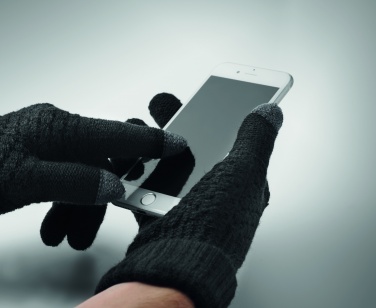 Logotrade profilprodukter bild: Rpet handskar mobiltouch