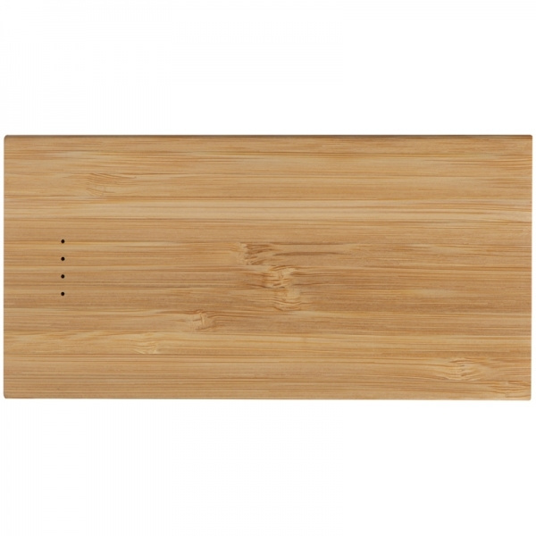 Logotrade kampanjprodukter bild: Bambu powerbank KATOWICE