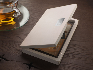 Logotrade kampanjprodukter bild: Sedellåda i trä 1816121