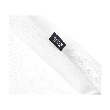Logotrade reklamprodukter bild: Färg fyrkantig påse GRS återvunnen bomull (150 g/m²)