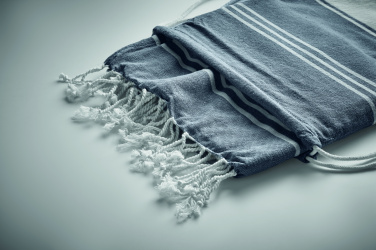 Logotrade reklamprodukter bild: Hammamhandduk med påse