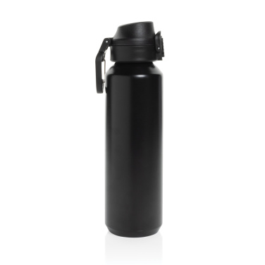 Logotrade reklamprodukter bild: Via RCS Re-steel låsbar sportflaska 600ML