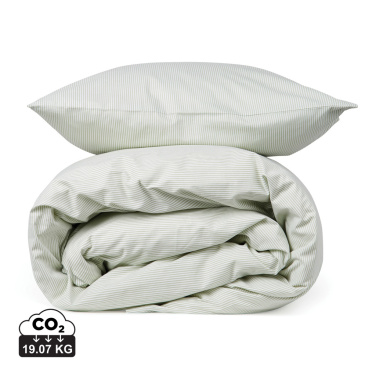 Logotrade kampanjprodukter bild: VINGA Montgomery bäddset premium cotton, 4 delar