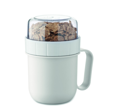 Logotrade presentreklam bild: On the go-mugg i PP 450 ml