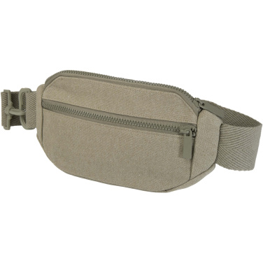 Logotrade profilprodukter bild: Crescent 500 g/m² axelremsväska av Aware™-återvunnet material