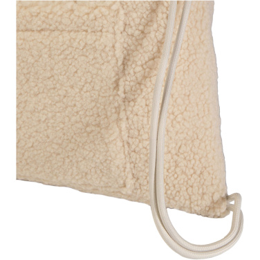 Logotrade reklamprodukter bild: Bear ryggsäck med dragsko av GRS-certifierat återvunnet sherpa-material, 9 l