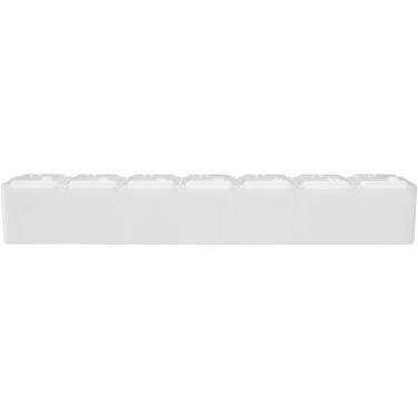 Logotrade reklamprodukter bild: Dose 7-dagars multivitaminorganiserare