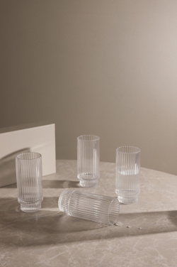 Logotrade presentreklam bild: VINGA York highball glas, 4-pack