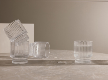 Logotrade reklamprodukter bild: VINGA York tumbler glas, 4-pack