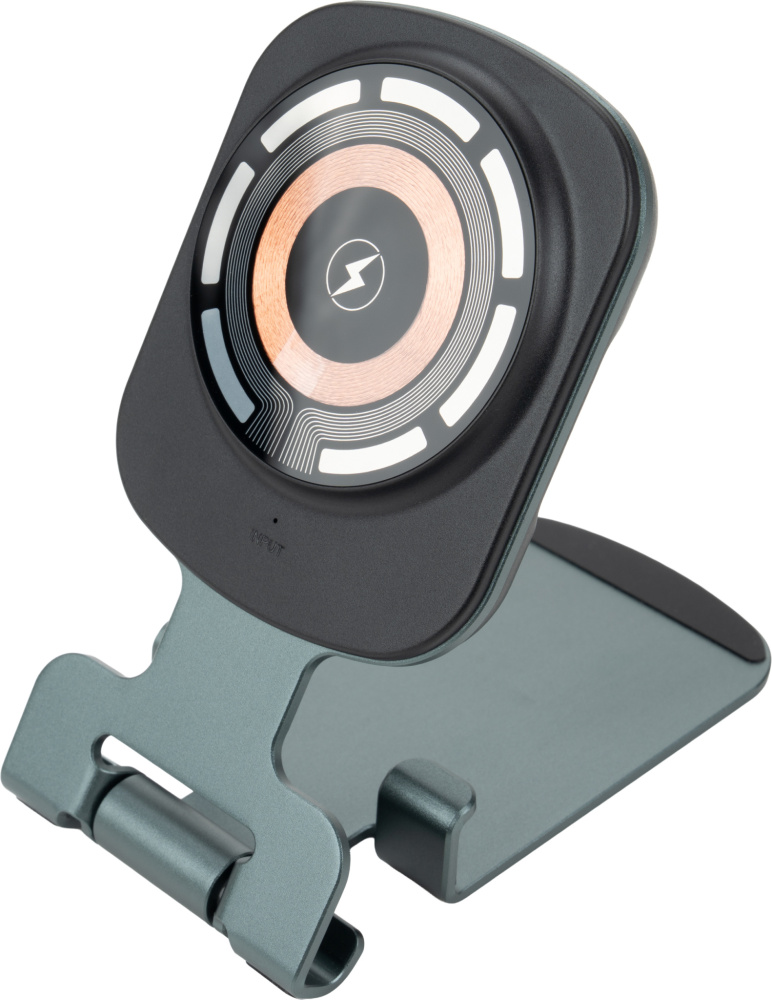 Logotrade kampanjprodukter bild: Telefonhållare med trådlös laddare