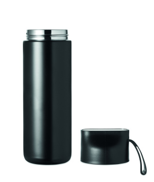 Logotrade profilprodukter bild: Paraply + flaska presentset