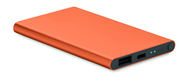 Logotrade kampanjprodukter bild: Powerbank 4000mAh typ C